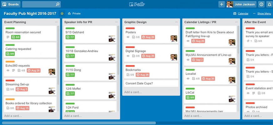 trello project management