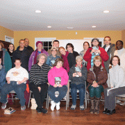 Next Chapter Book Club members pose for a group shot