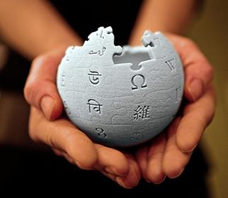 Wikipedia logo, Photo credit: Wikimedia Foundation