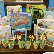 Photograph of children's books