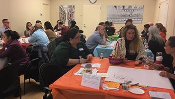NYPL Staff participate in group discussions